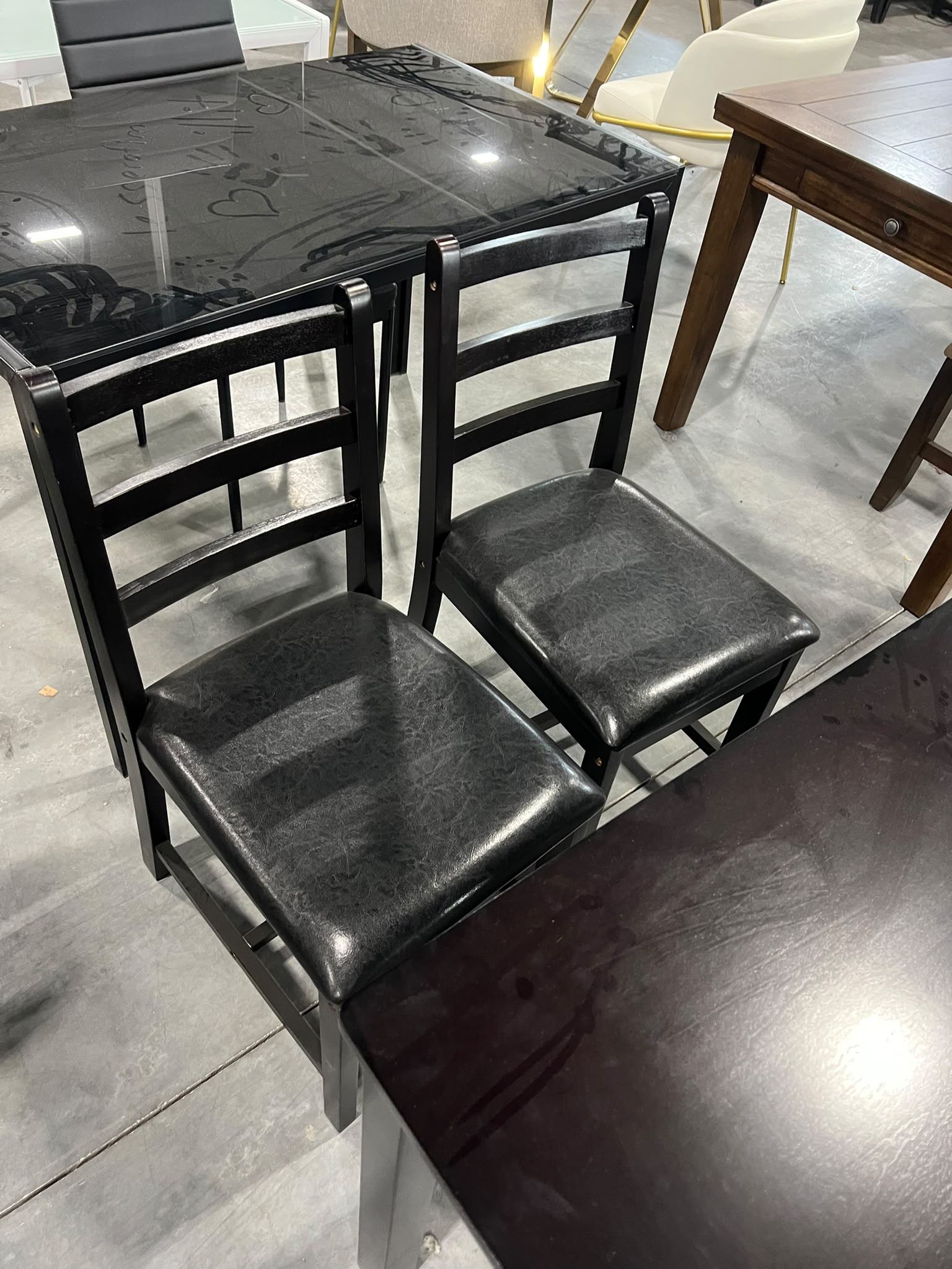 5-Piece Dining Set $299 🍽️ Brand New – Table + 4 Chairs - photo 4