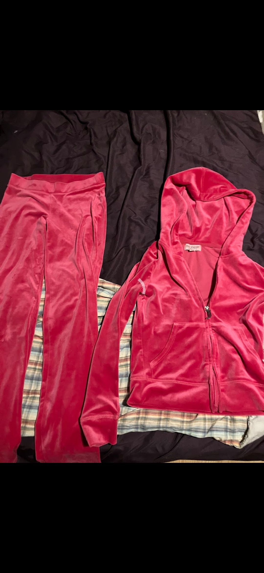 Size small: Juicy Couture Velour Tracksuit Set