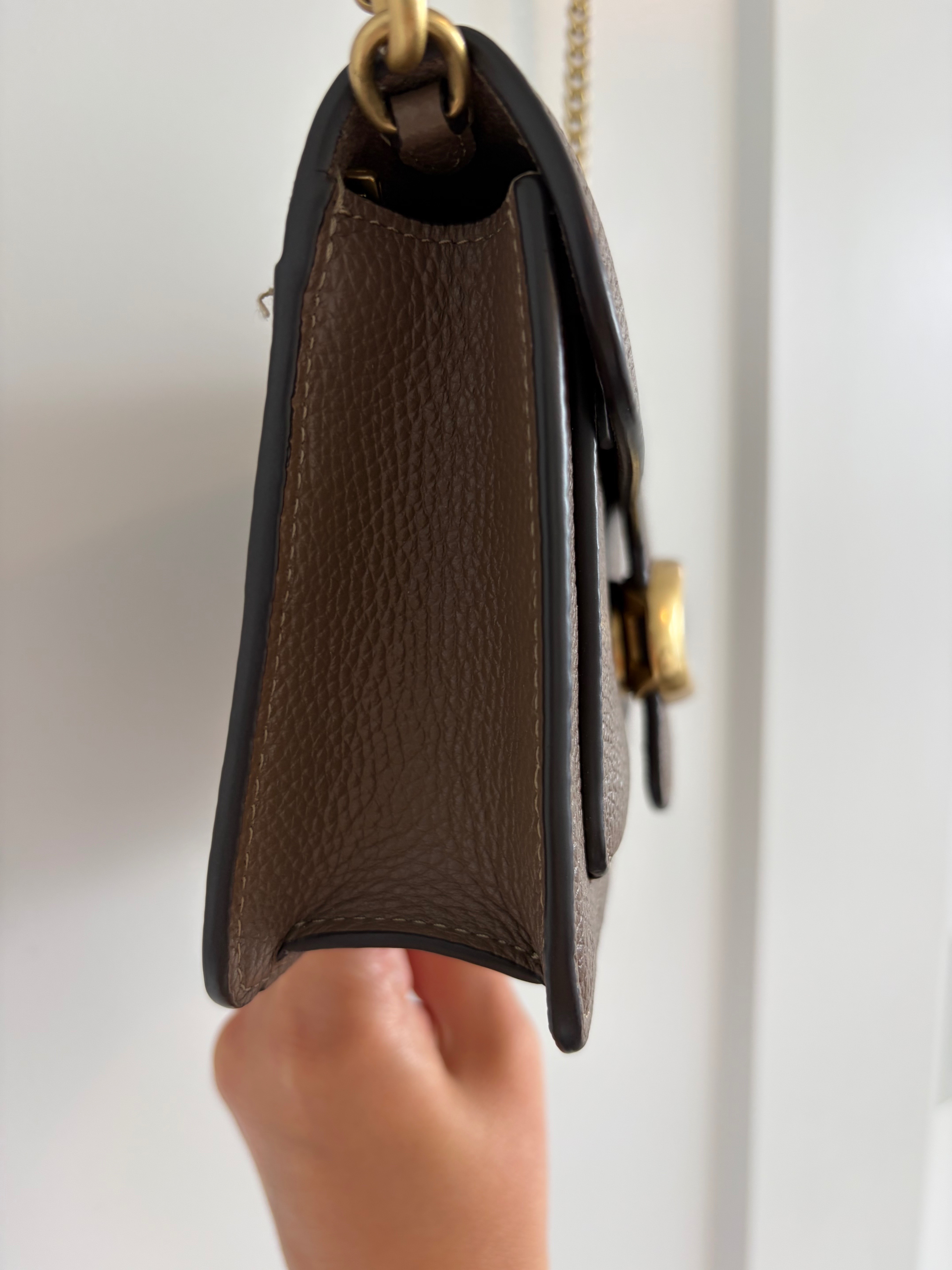 Coach Tabby Chain Clutch CE772 – Dark Stone - photo 4