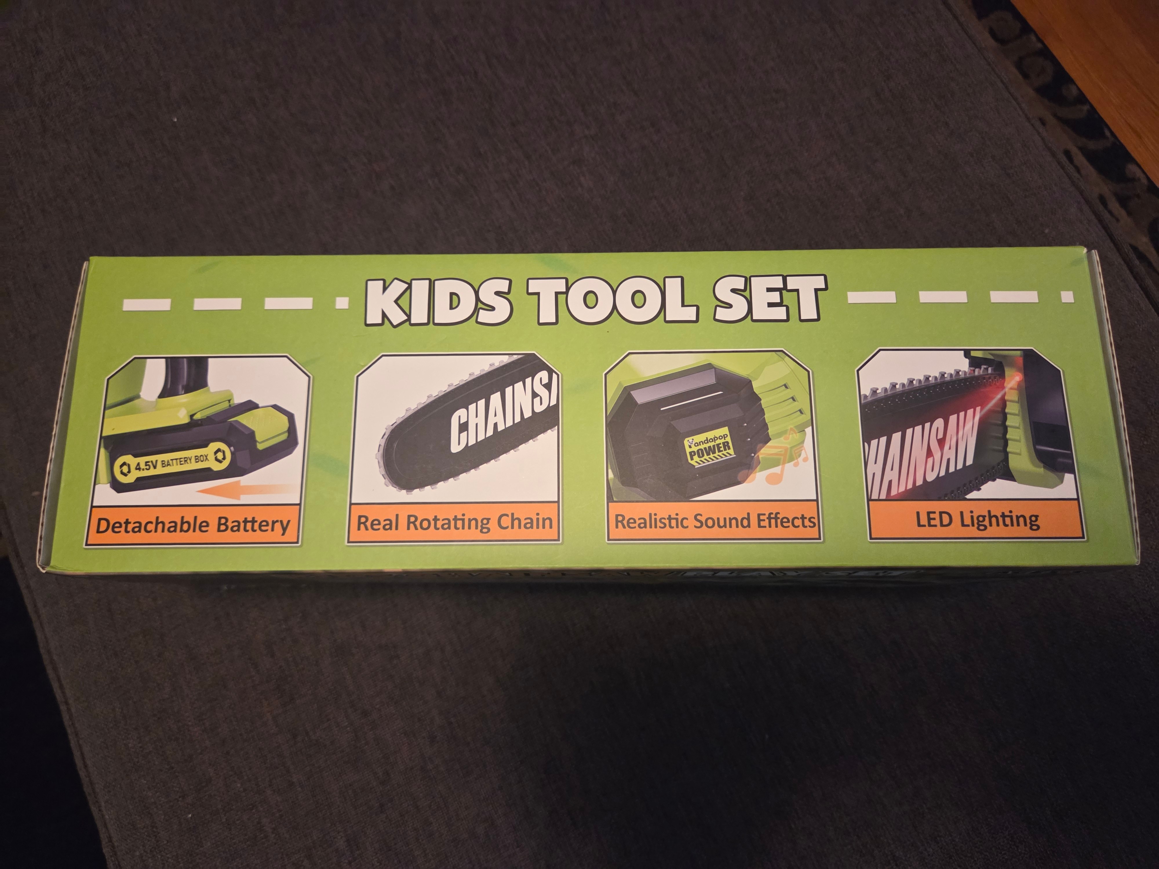 2-in-1 Toy Chainsaw - photo 3