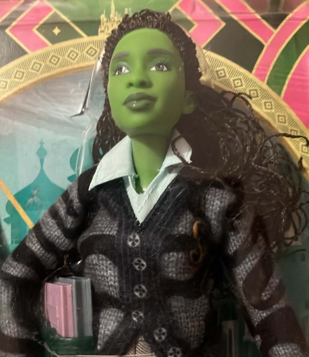 Mattel Universal Wicked Elphaba Fashion Doll & Accessories New - photo 2