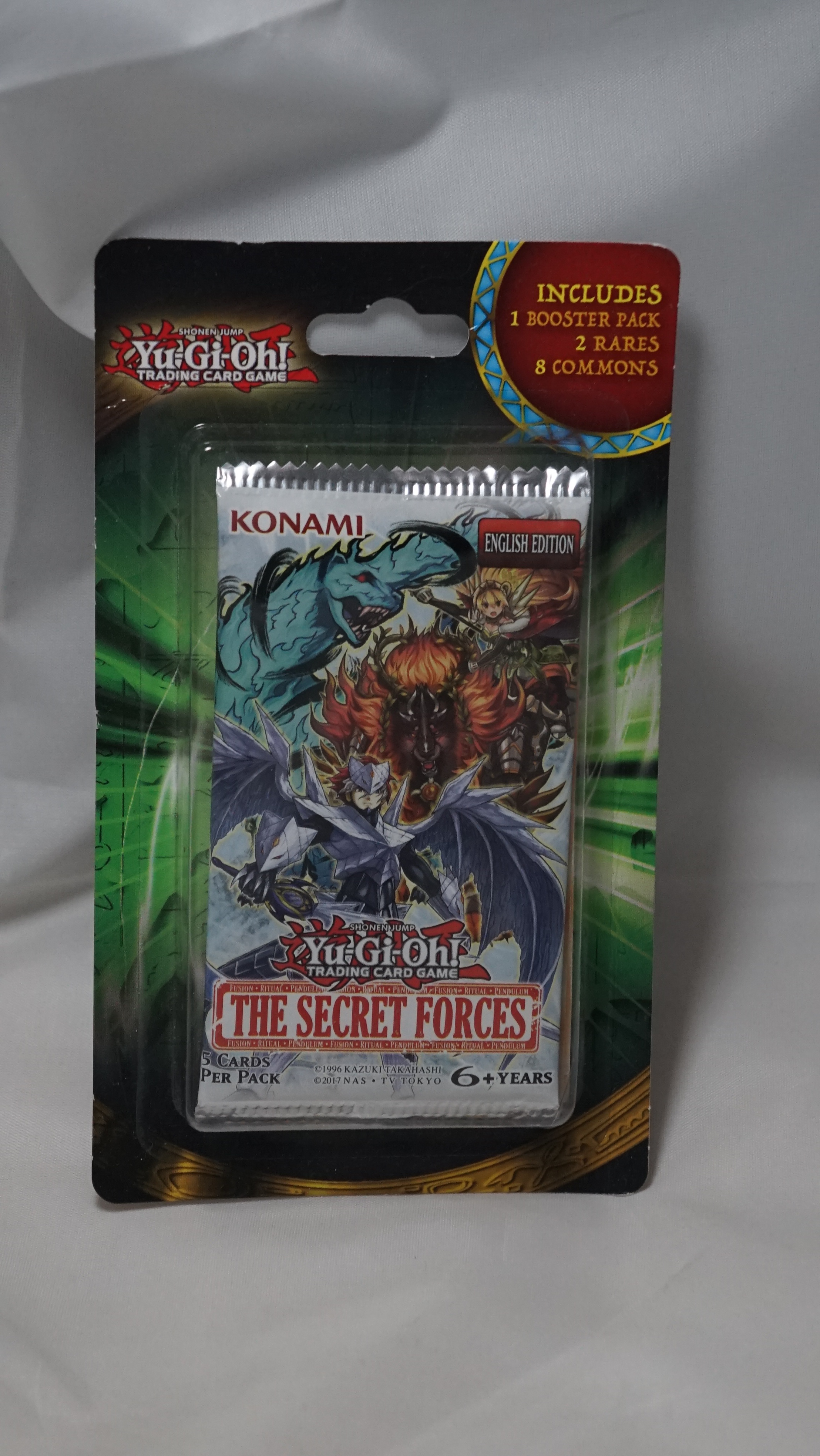 Yu-Gi-Oh The Secret Forces Booster + 10 Cards MJ Holding Repack