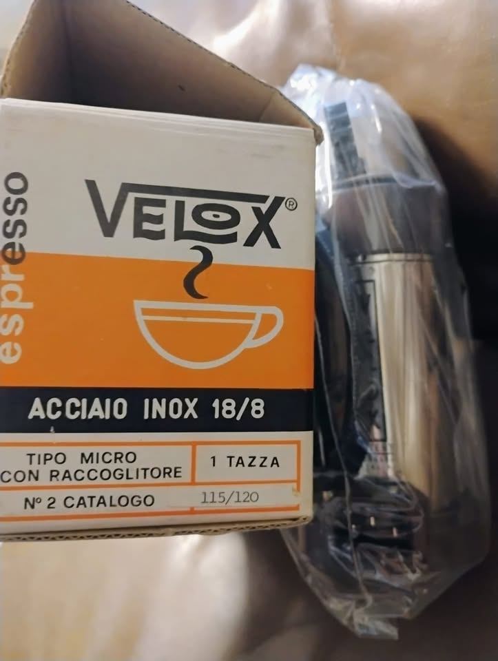 Vintage Original VELOX Espresso Maker Acciaio INOX 18-8 - photo 4