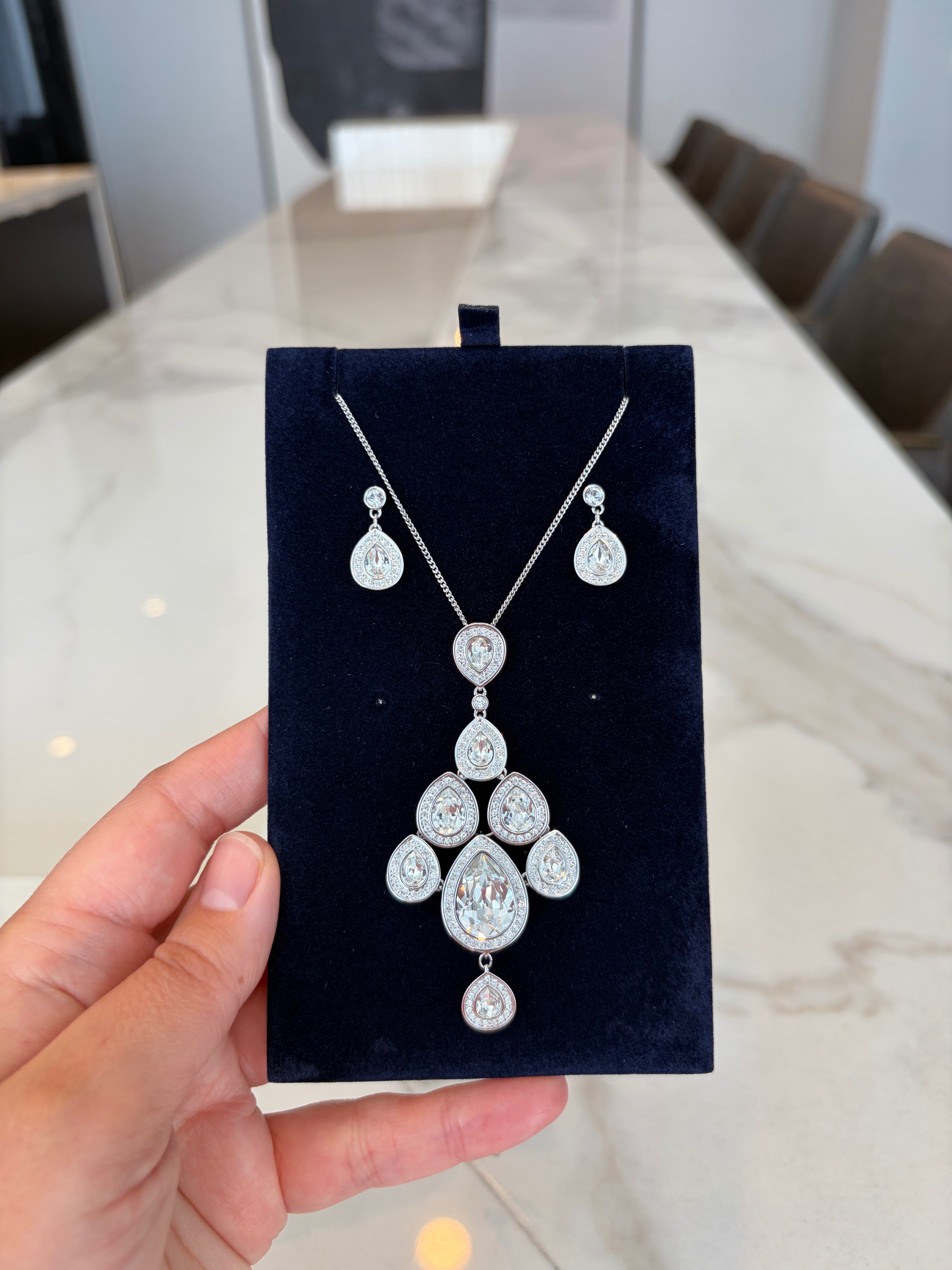 Swarovski Sensation Necklace & Earrings Set - photo 3