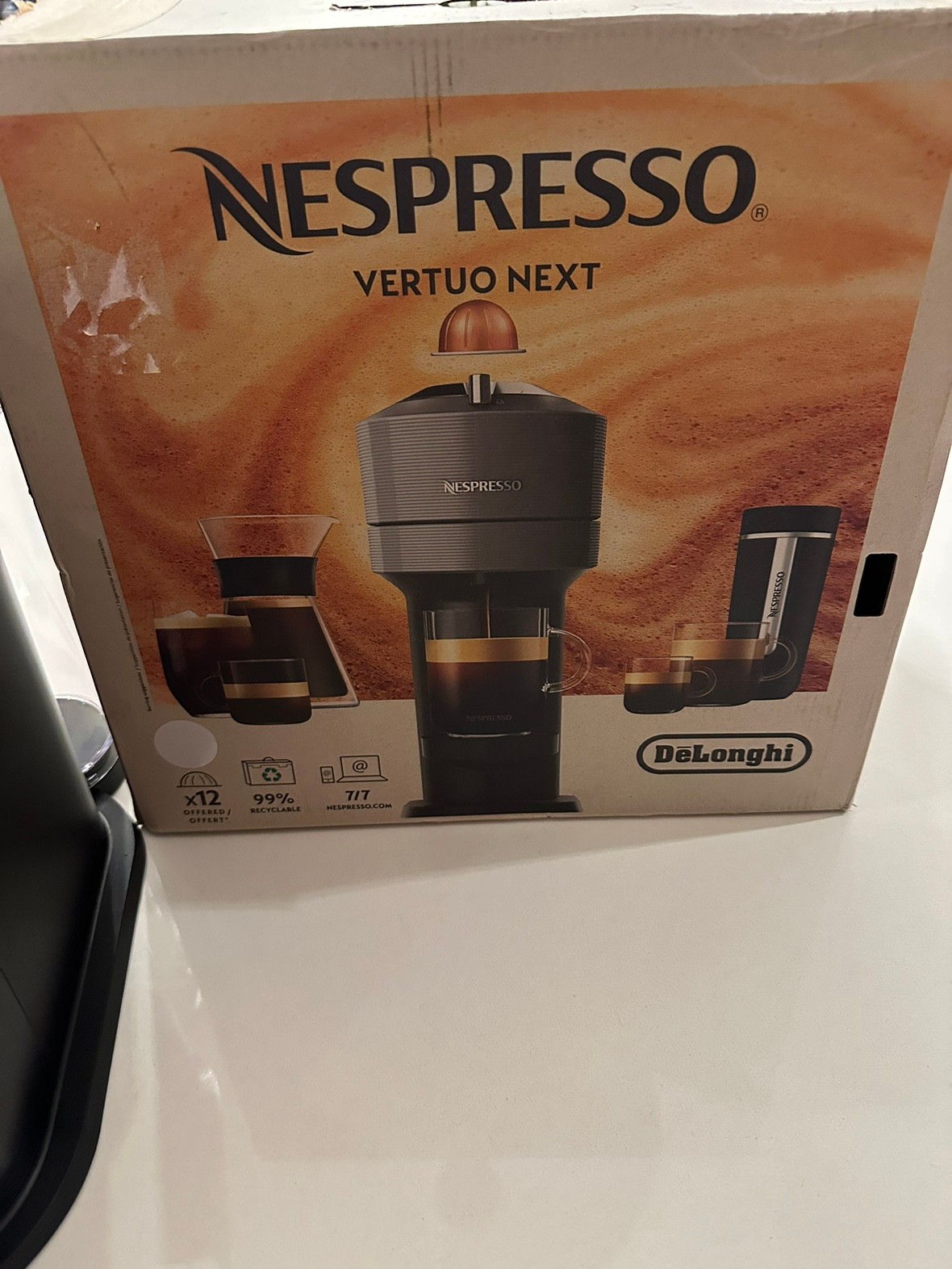 Nespresso coffee machine