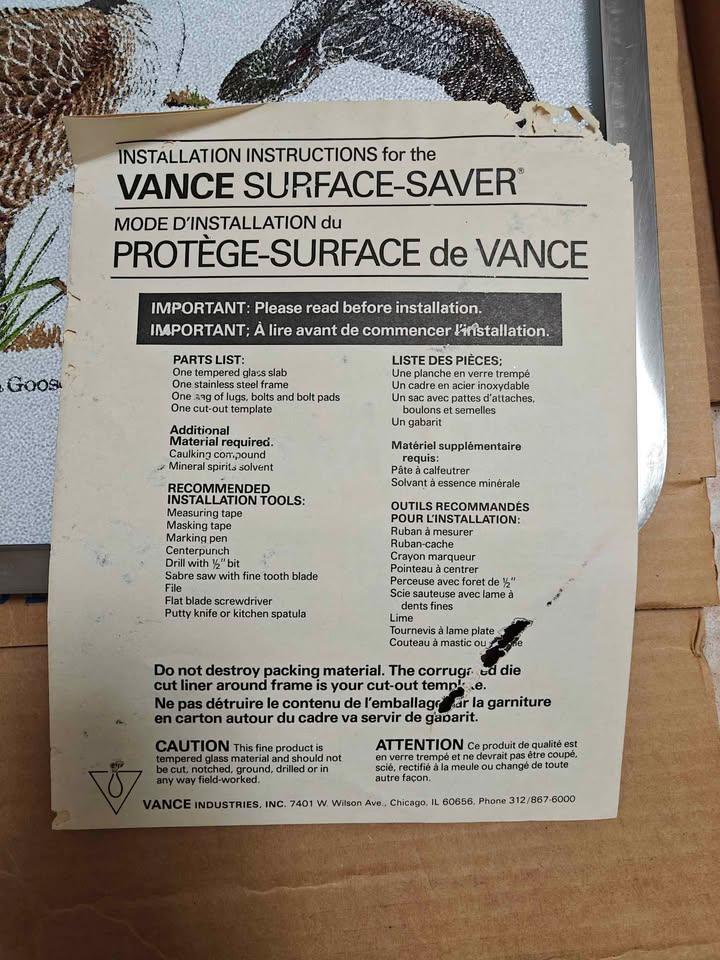 Vintage Vance Surface-Saver Built-In Cutting Board (21x17) - photo 2