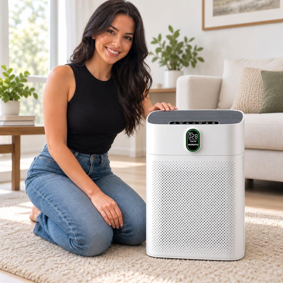 MORENTO HEPA Air Purifier 1076 Sq Ft HY4866 | PRICED TO MOVE
