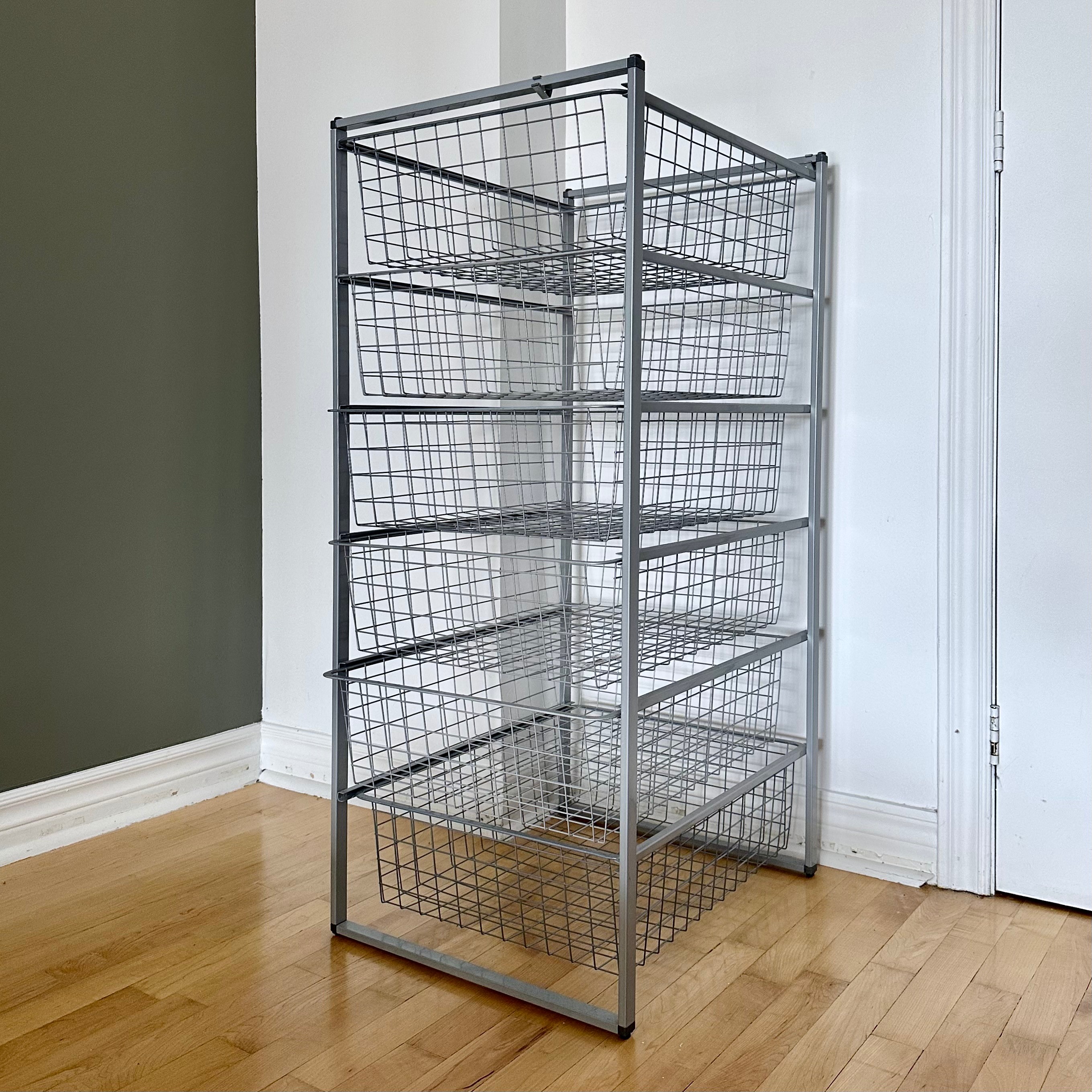 IKEA Antonius Storage with Wire Baskets