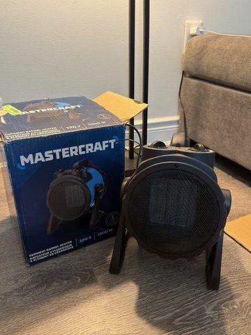 Mastercraft Barrel Ceramic Space Heater w/Thermostat - photo 3