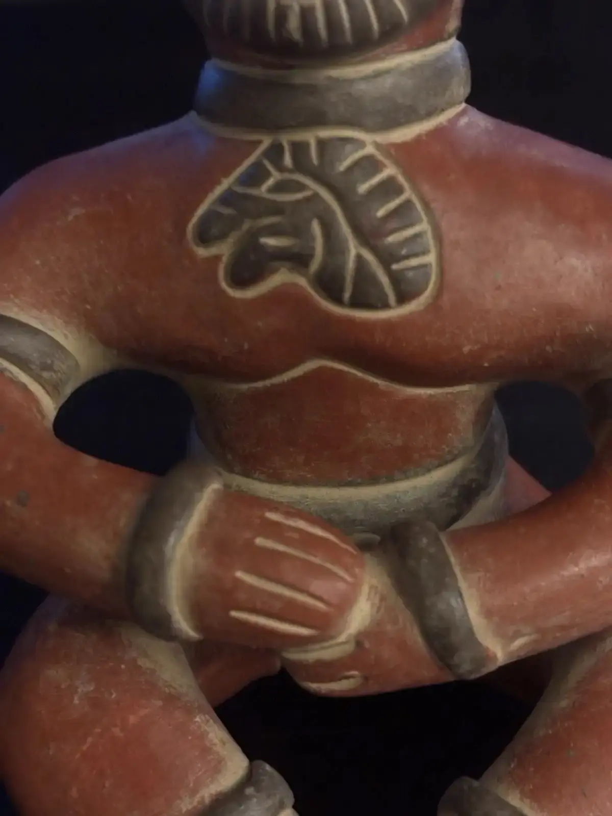 Folk Art Figure — Mexican Papier-Mache, Mayan Style - photo 4