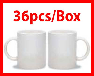 New 11oz White Sublimation Blank Ceramic Mugs for Mug Heat Press