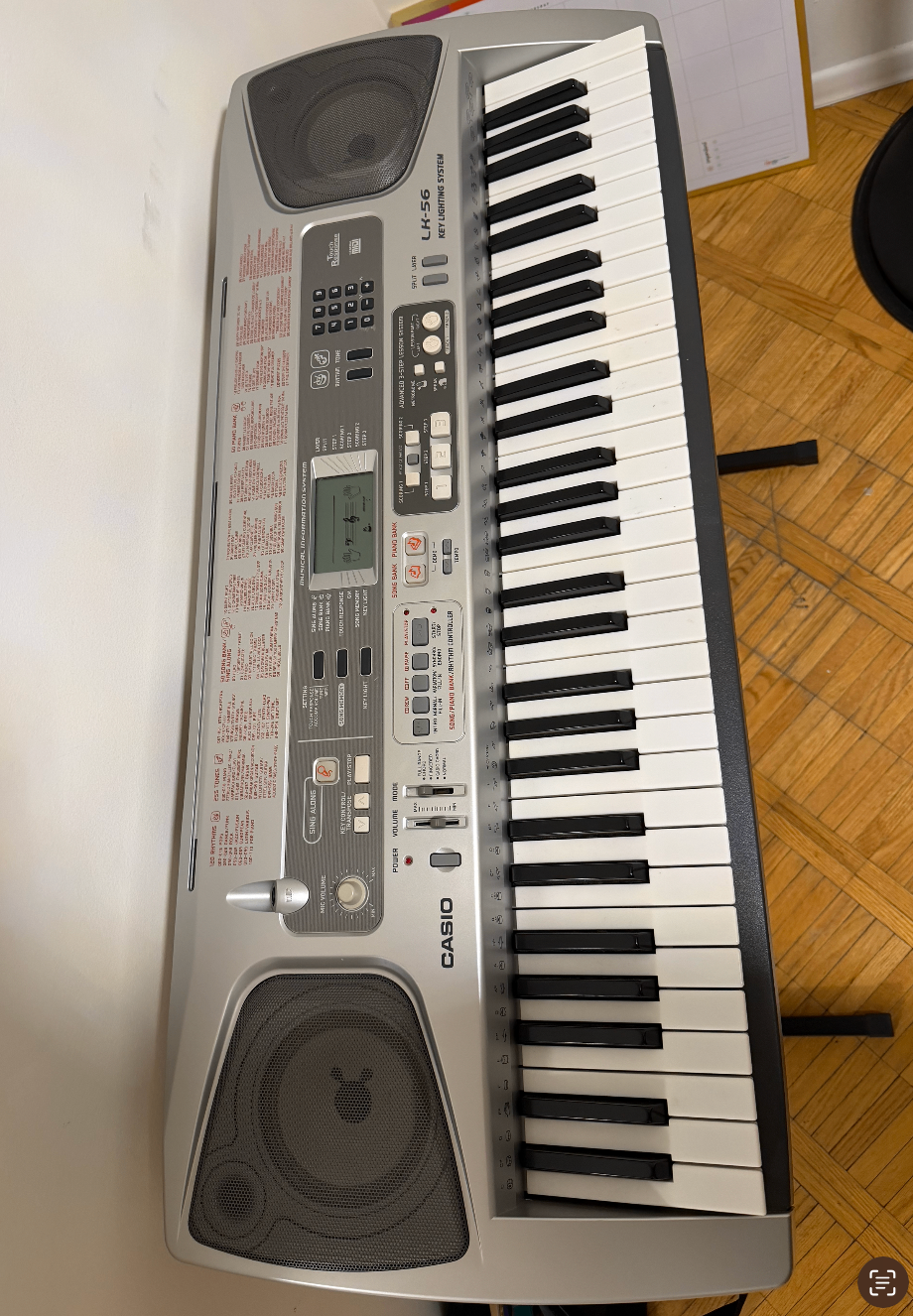 CASIO LK-56 Electronic Keyboard with Stand - photo 2