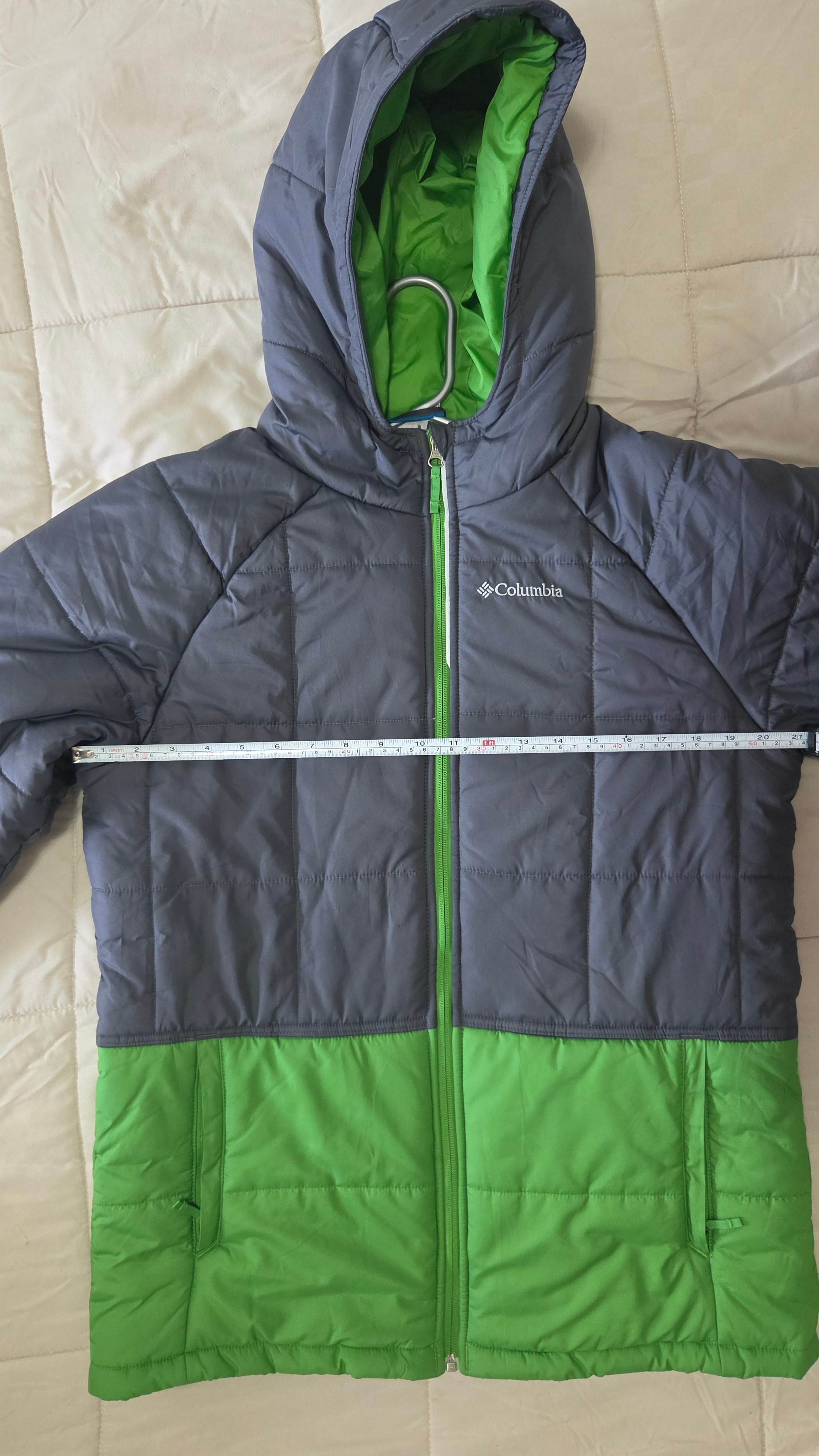 Columbia Youth Quilted Hooded Jacket Size XL - photo 5