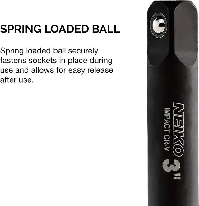 NEIKO 3/8" Drive Impact Extension Bar Set - photo 4
