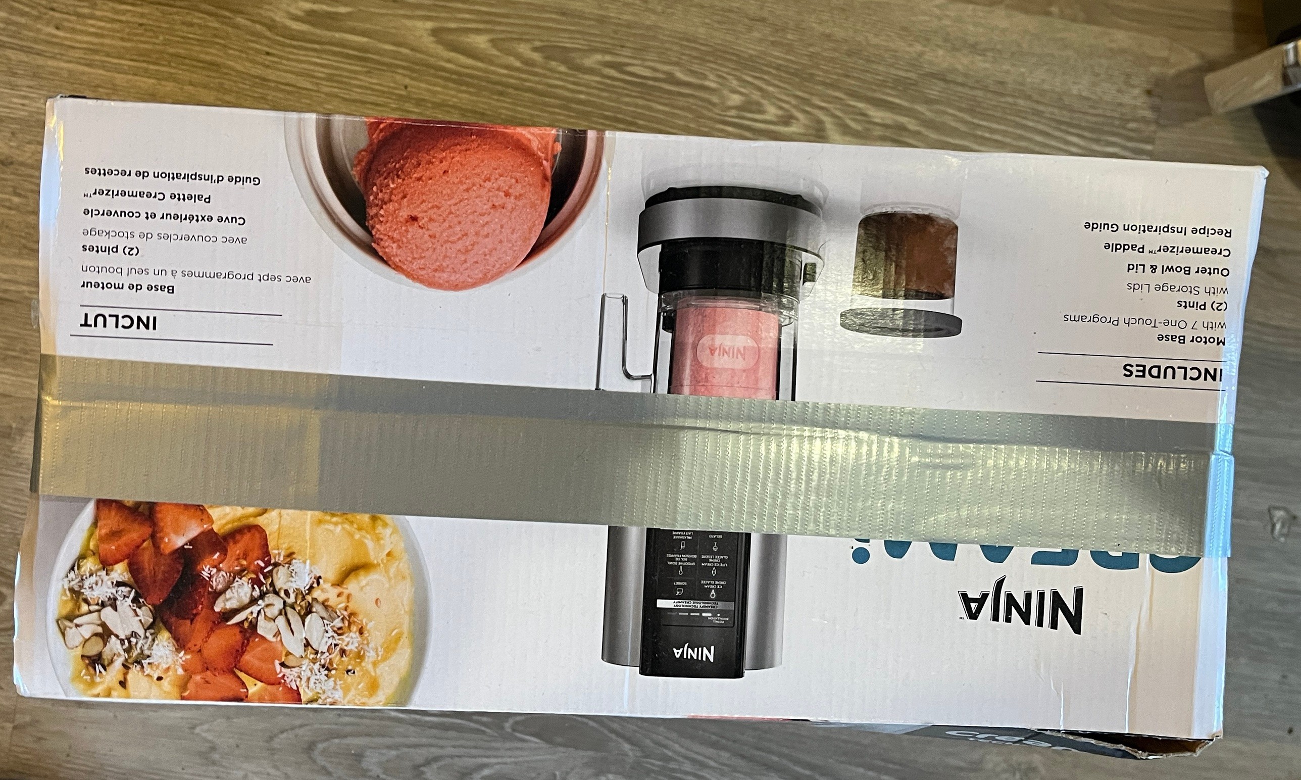 Ninja CREAMi Ice Cream Maker – 7 Programs, 2 Pints, Box - photo 2