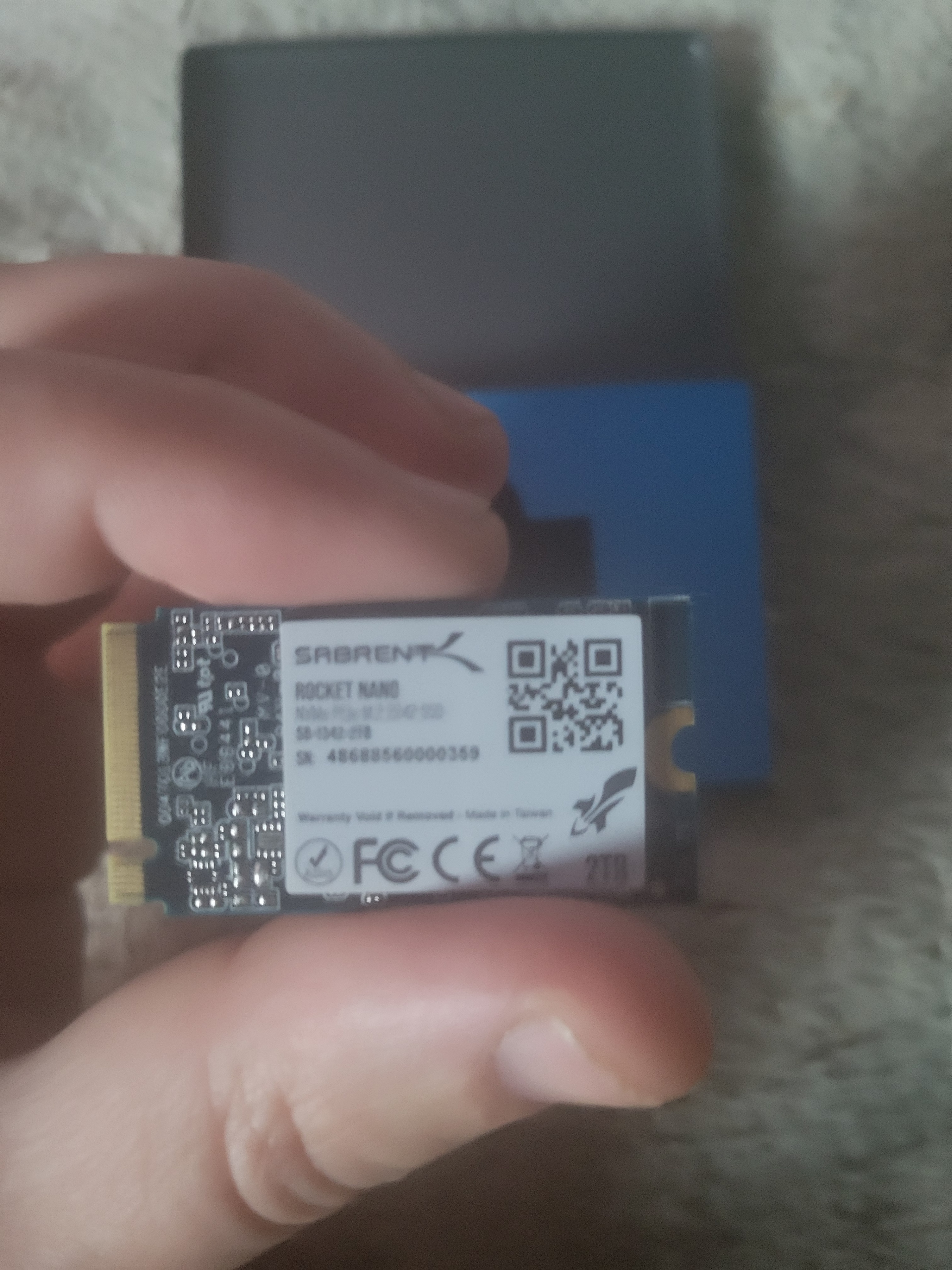 SABRENT ROCKET 2TB PCIe NVMe SSD for sale (NEVER USED) - photo 2
