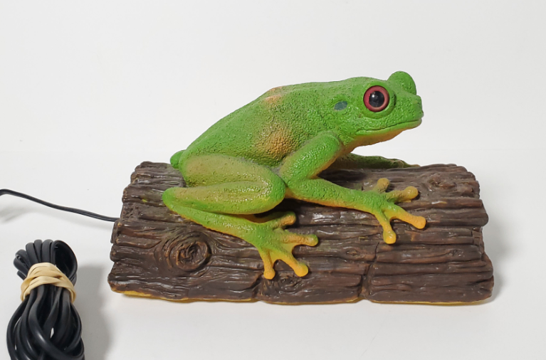 Telemania Rainforest Tree Frog Telephone Land Line Vintage Croak - photo 3