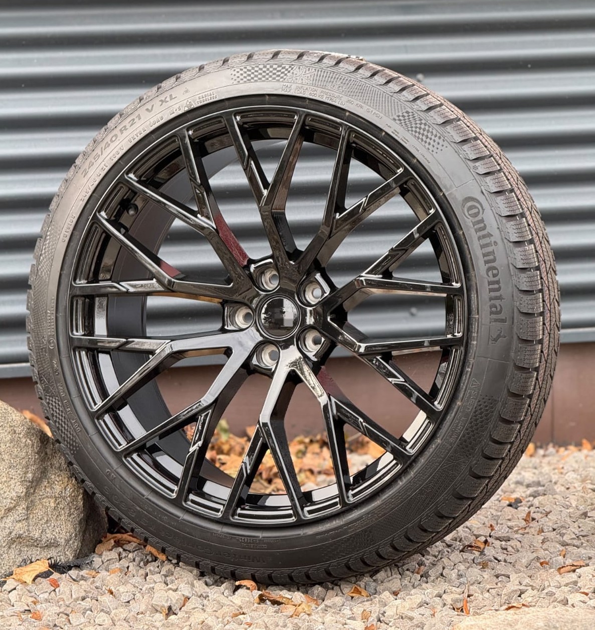 NEW 21"Audi RS6/RS7/Bentley(5x112)+245/40/R21 Continental Snows - photo 4