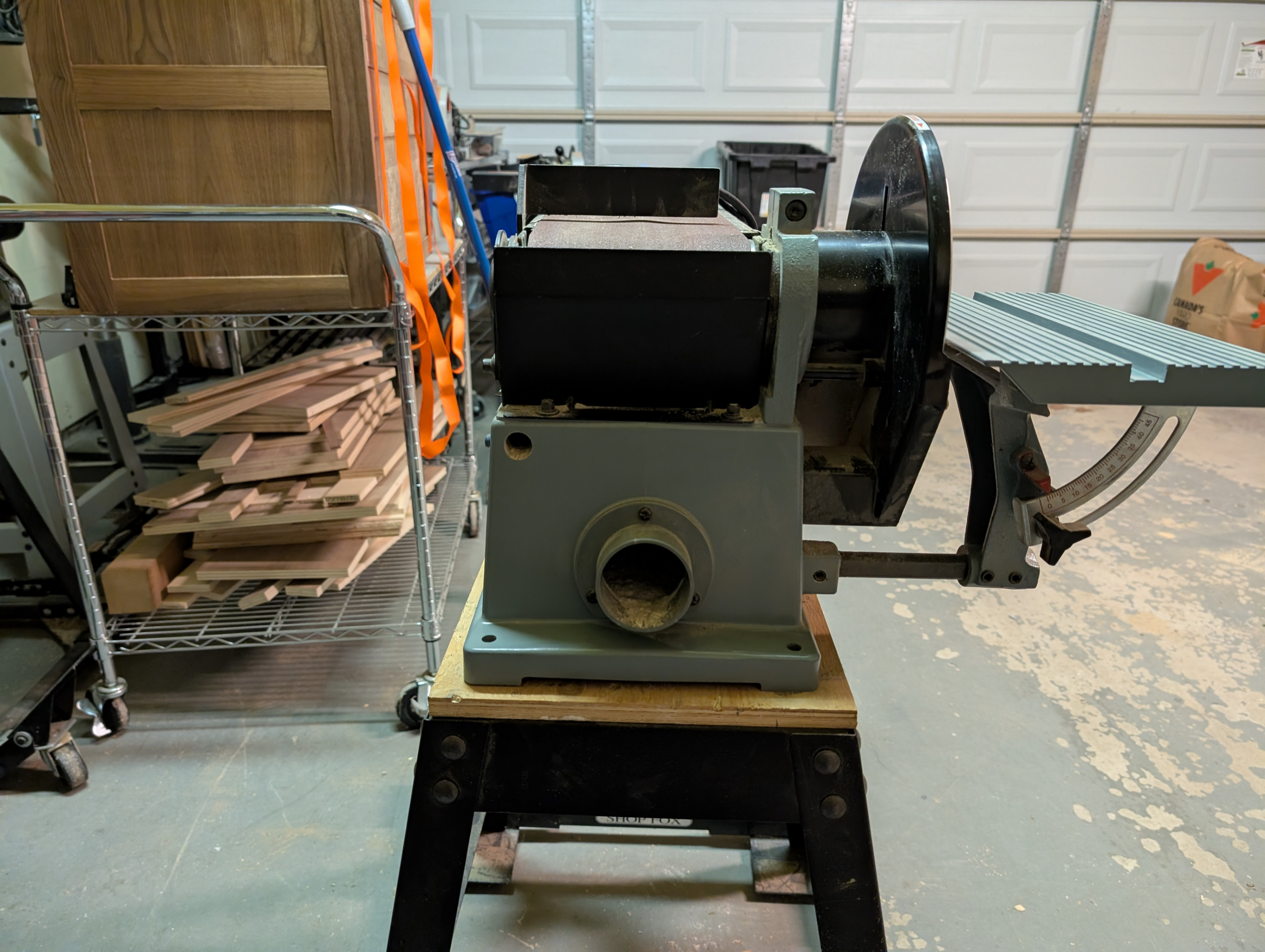 Delta 9" disc/ 6"x48" Belt Sander - photo 4