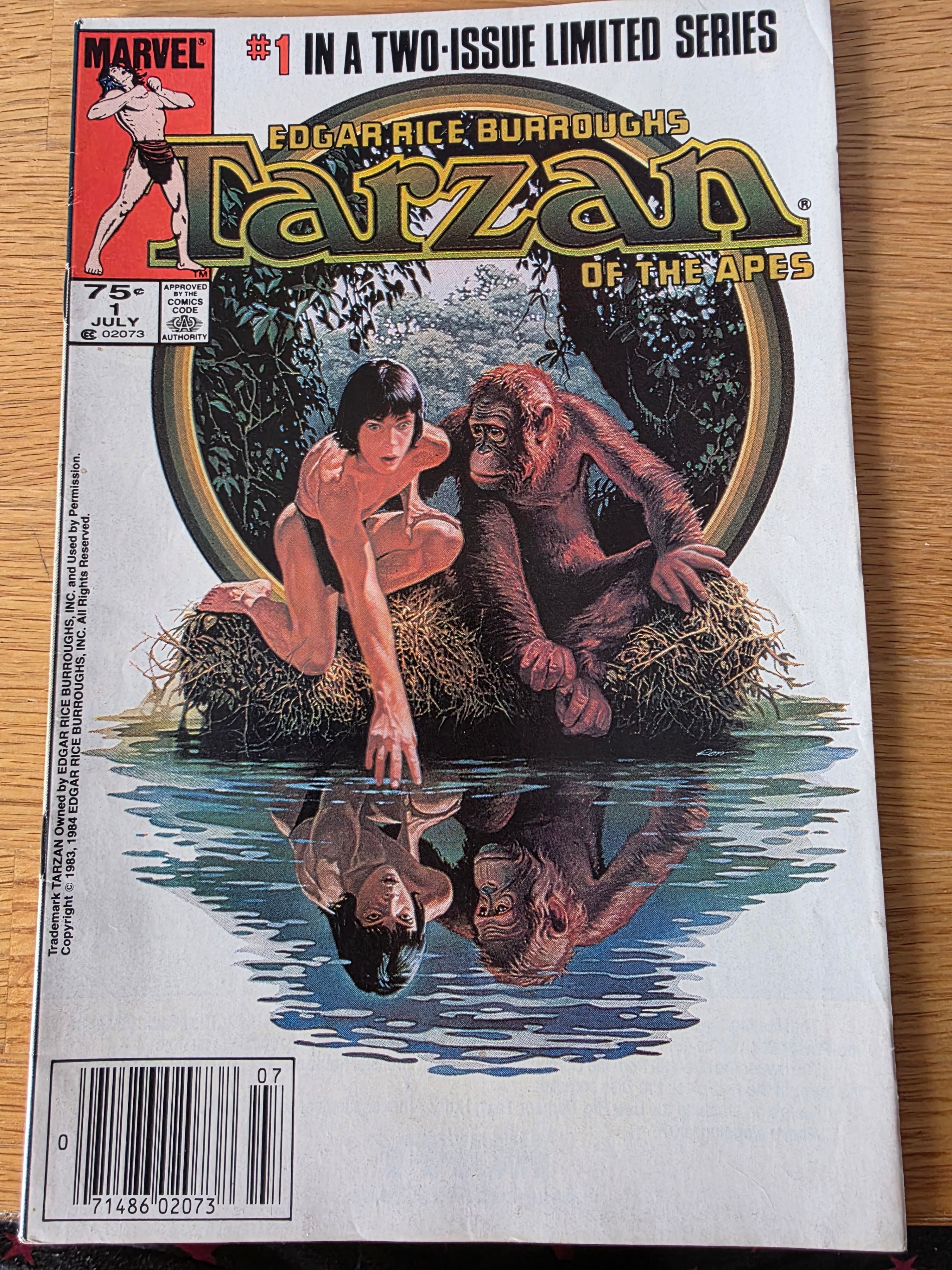 Tarzan of the Apes Marvel Limited Series #1-2 - photo 2