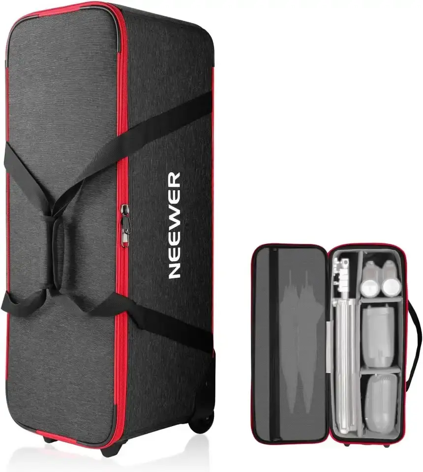 Trolley Case for Photo Studio Equipment, 37.8"x15.3"x12.2"/96x39