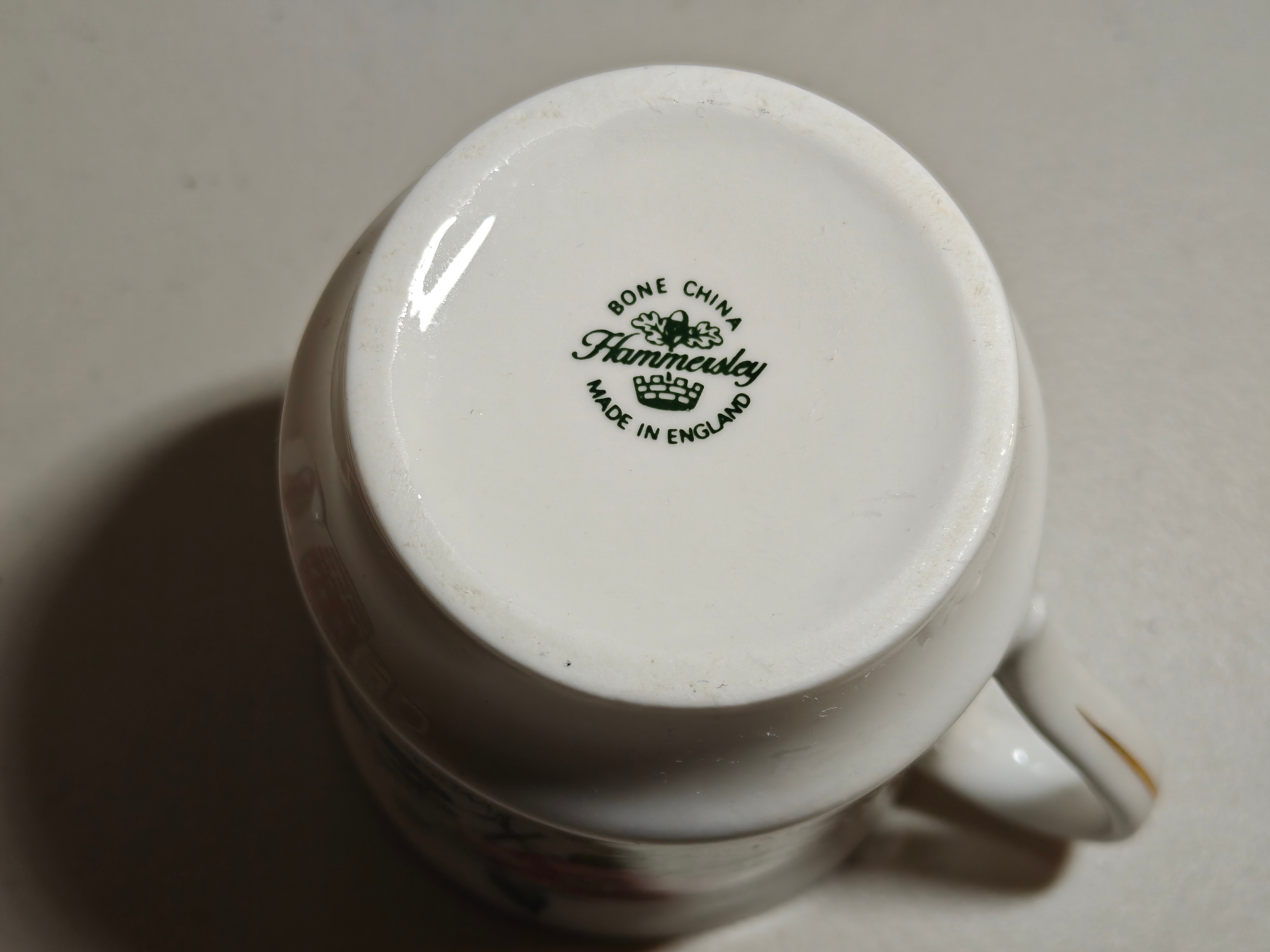 Vintage Hammersley Bone China Mug – Alberta Wild Rose (England) - photo 4