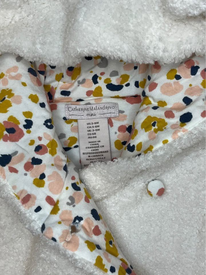 Catherine Malandrino Baby Girls Winter Hooded Vest 3-6M - photo 2