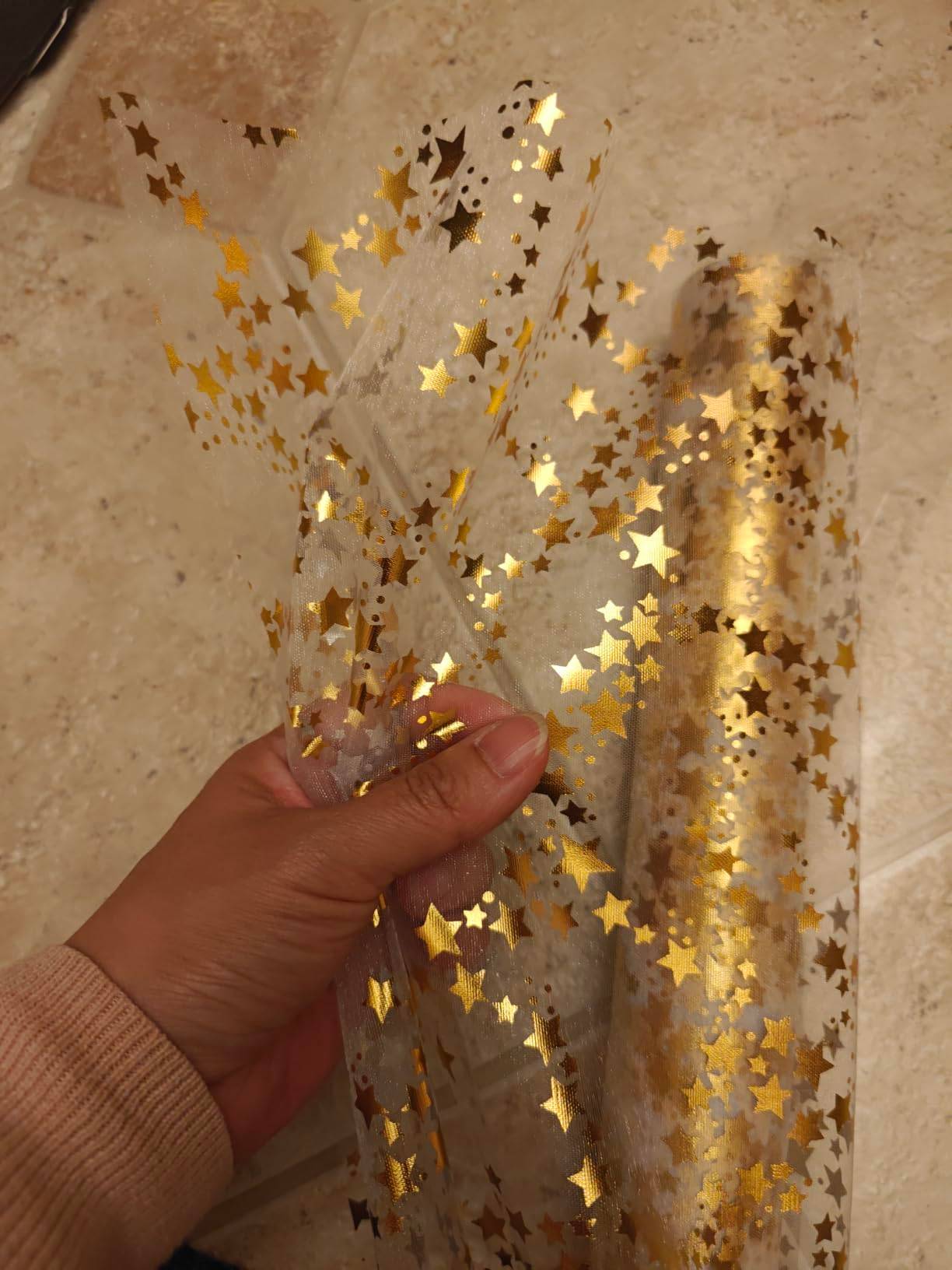 4-Pack Glitter Star Table Runners (2 Gold & 2 Silver) - photo 5