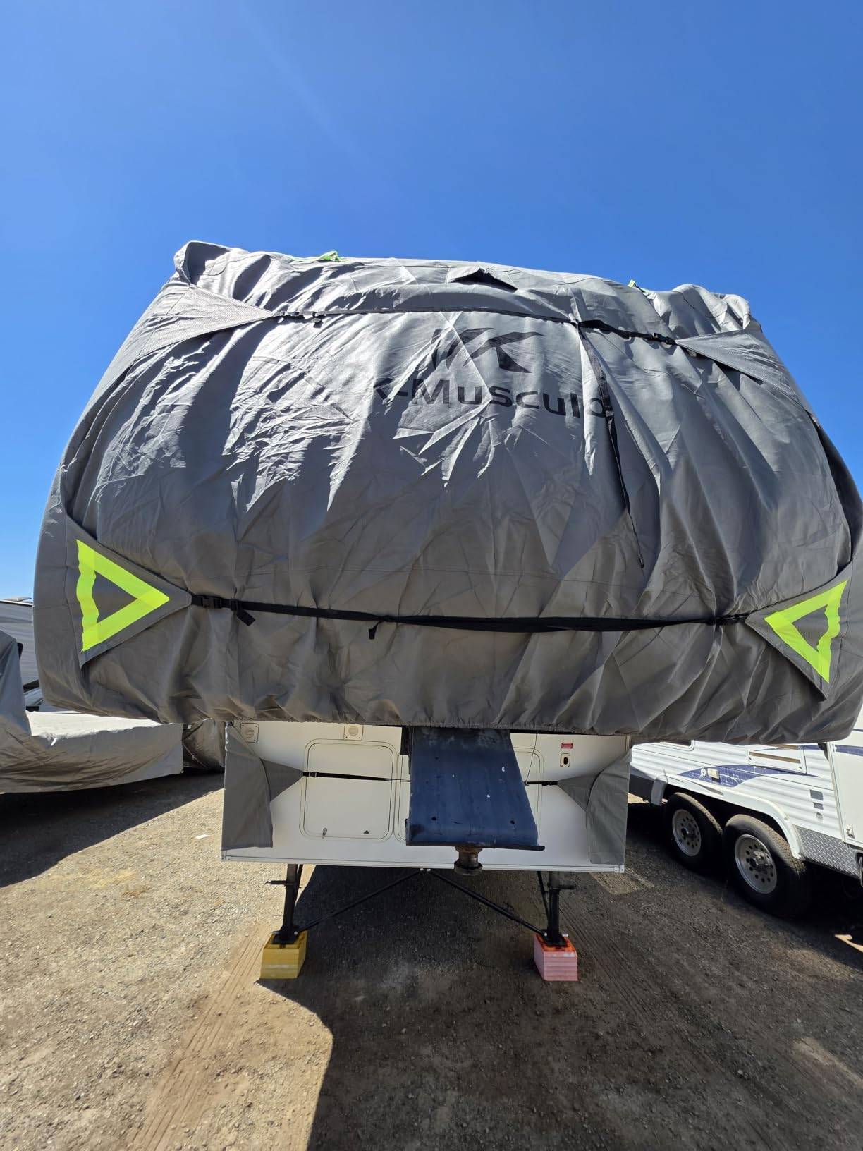 RV Cover 24-27 FT Travel Trailer, 8-Layer , 4 Tire & Jack Covers - photo 2