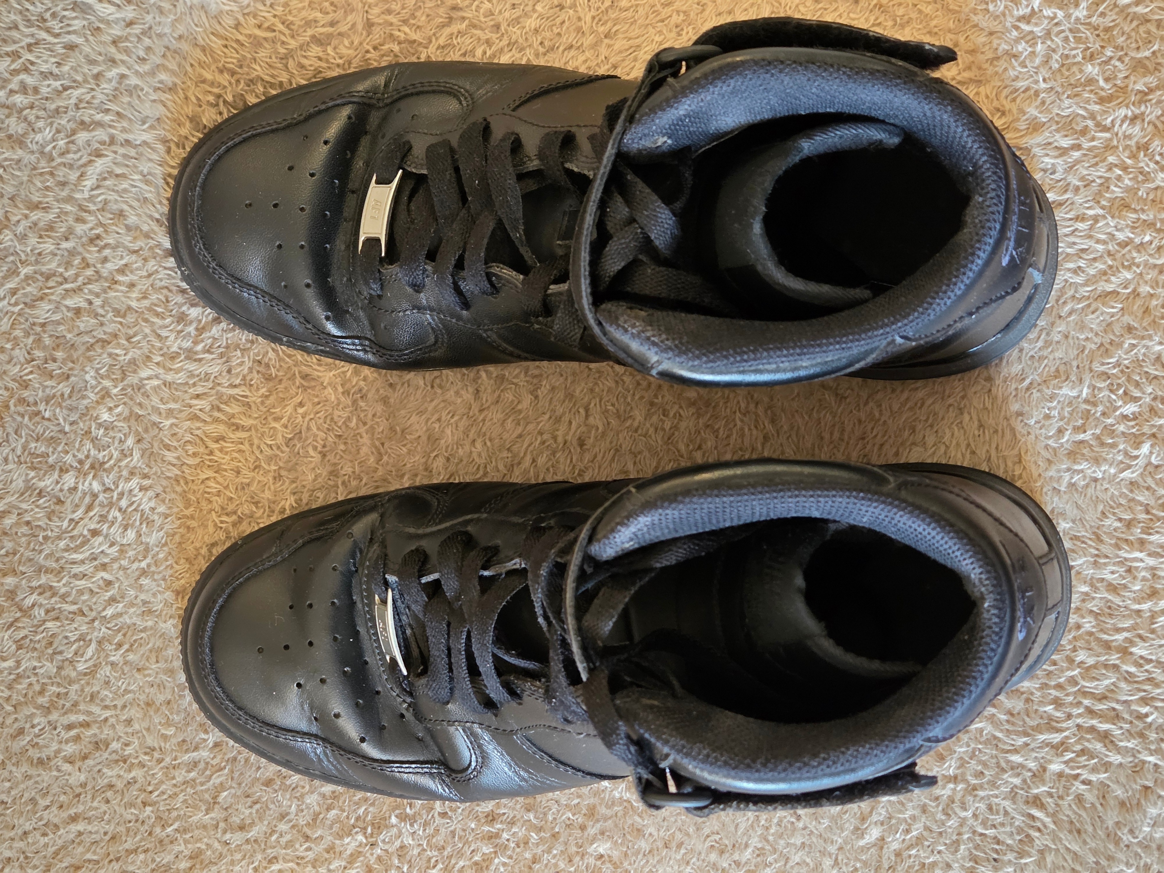 Nike Air Force 1 Mid '07 Triple Black Men's US 10 - photo 5