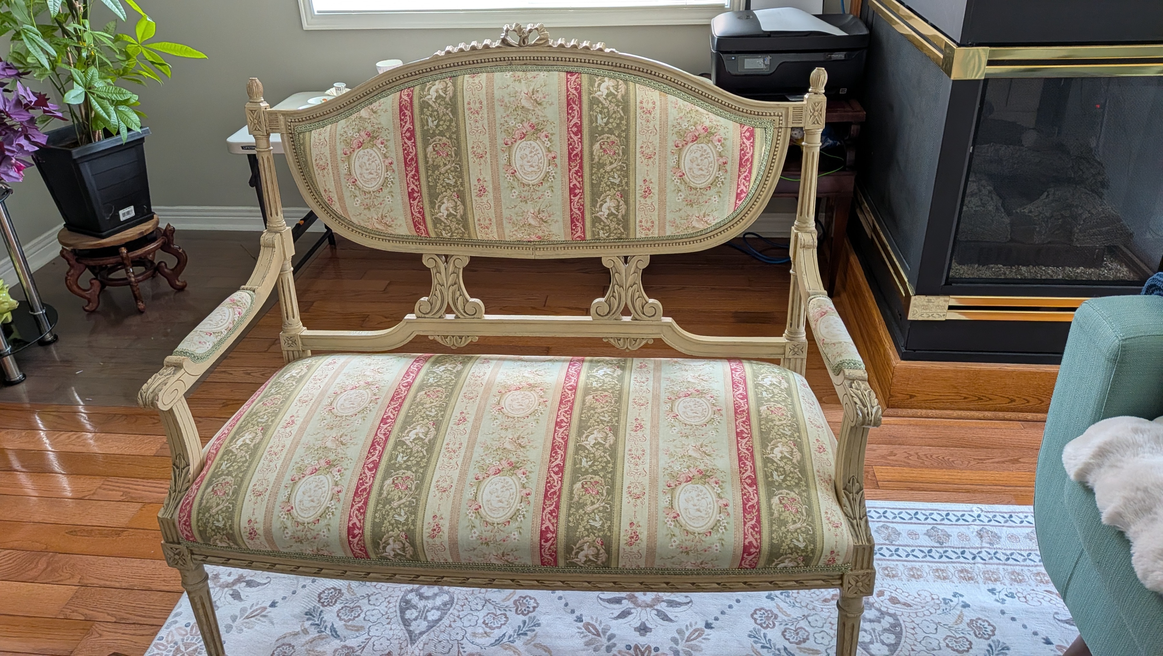 3-Piece French Style Settee & Armchair Set – $950 OBO