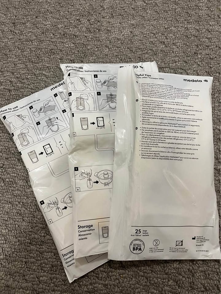 Medela Breast Milk Storage Bags -75 count