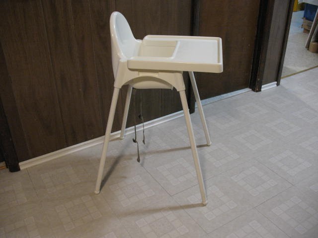 IKEA High Chair with Tray, Like New