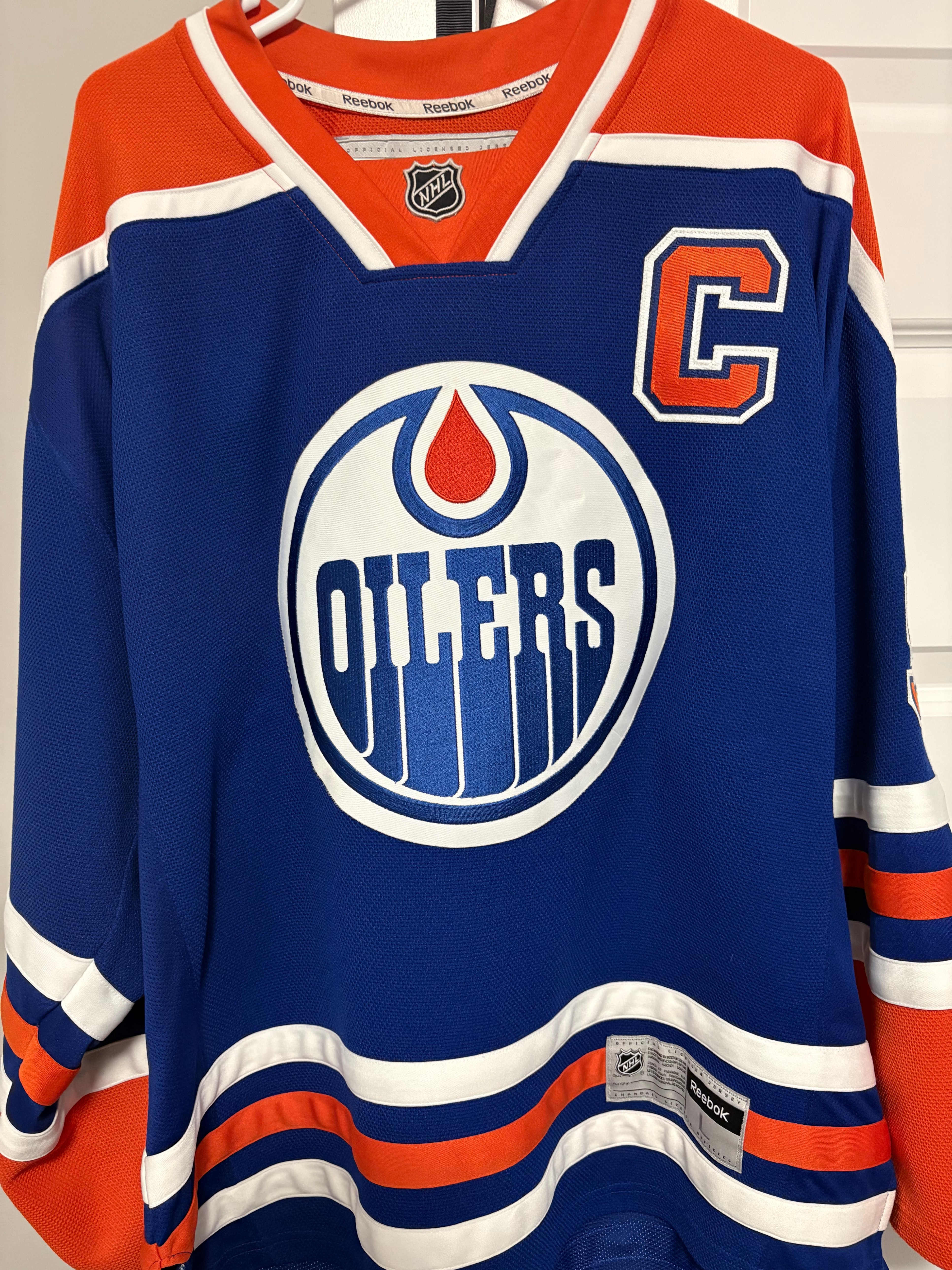 Reebok NHL Edmonton Oilers Gretzky Jersey Size L - photo 2