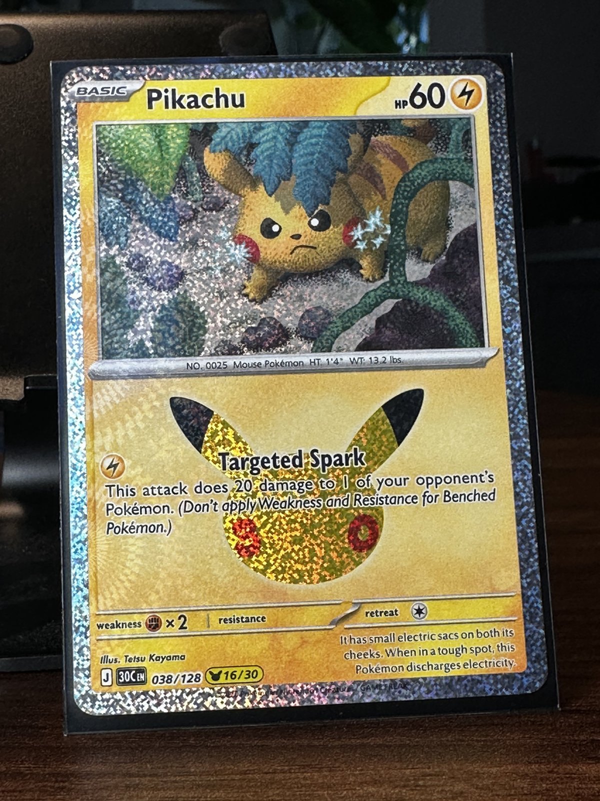 Pikachu 038/128 (16/30) - Pokemon 30th Celebration