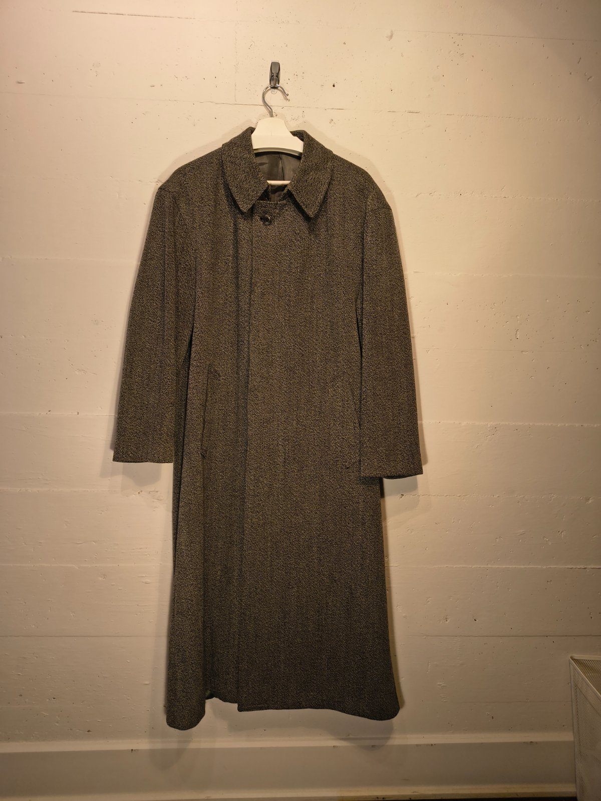 Vintage Ogilvy Monsieur Conte Orsini Pure Virgin Wool Overcoat
