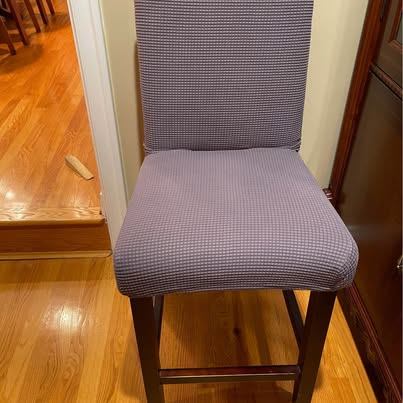 Leather Counter Height Bar Stool with Cover – $20 Each