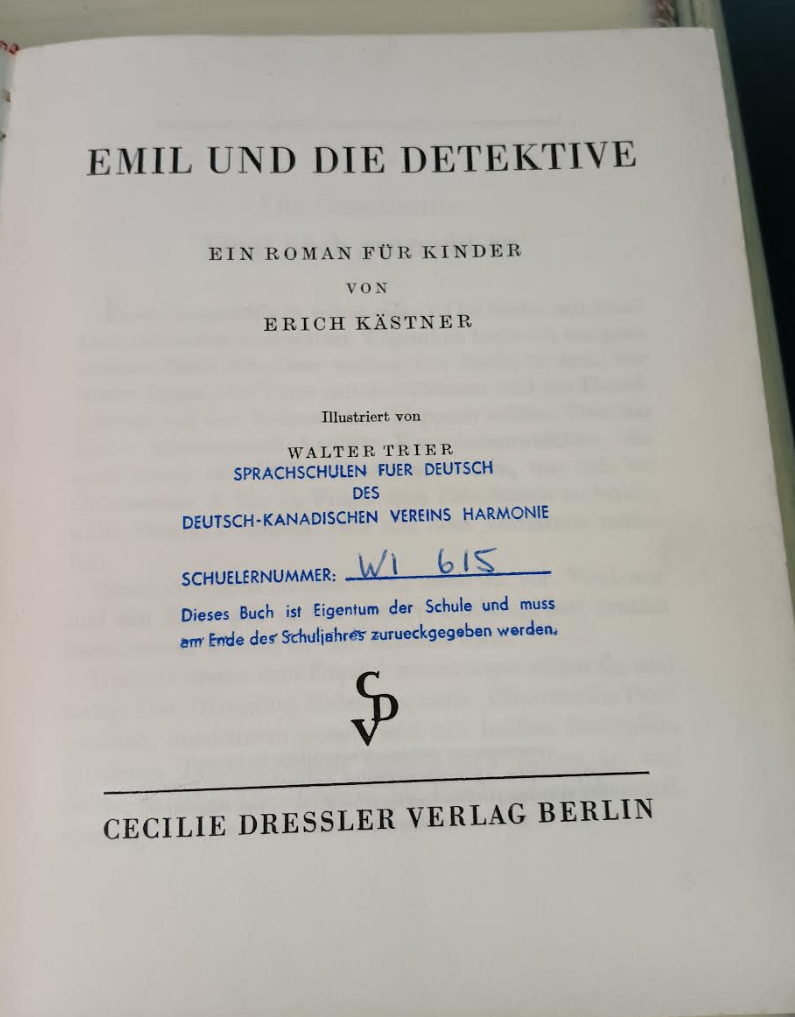 Emil Und Die Detektive by Erich Kastner German Children's Novel - photo 5