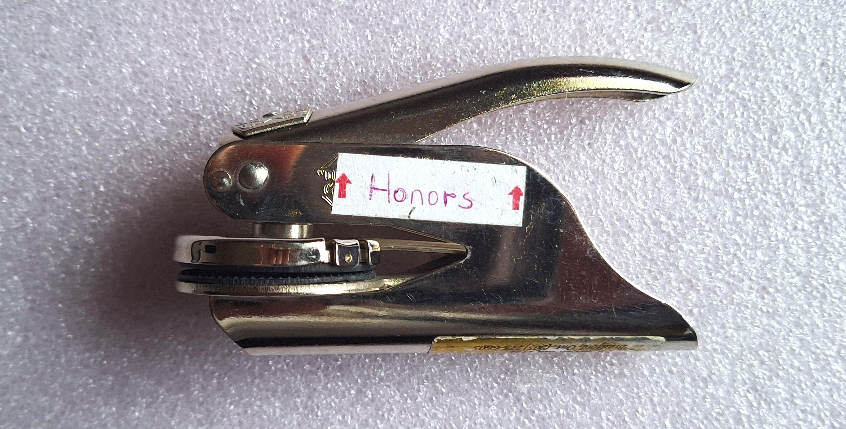 Metal Notary Embosser Seal