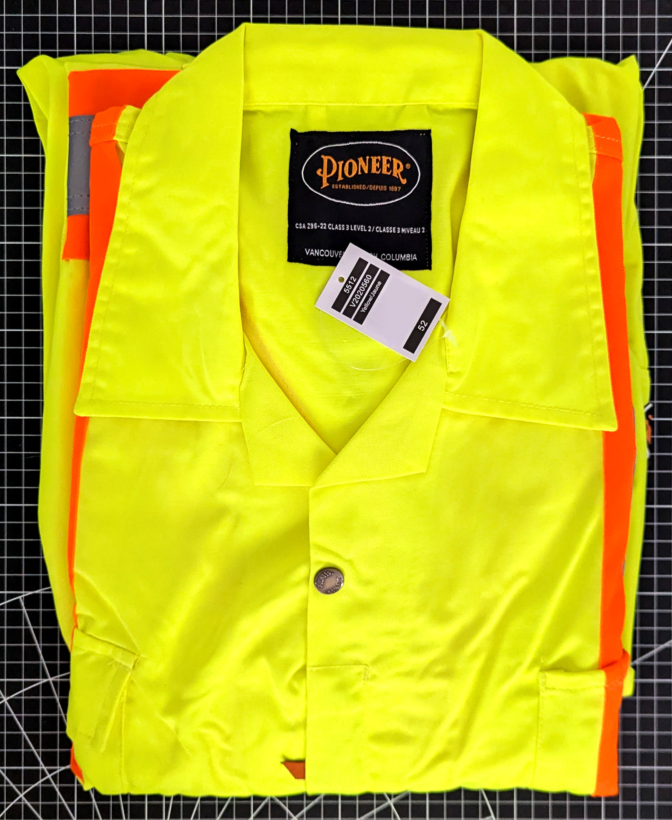 High-Vis Coveralls - Size 52
