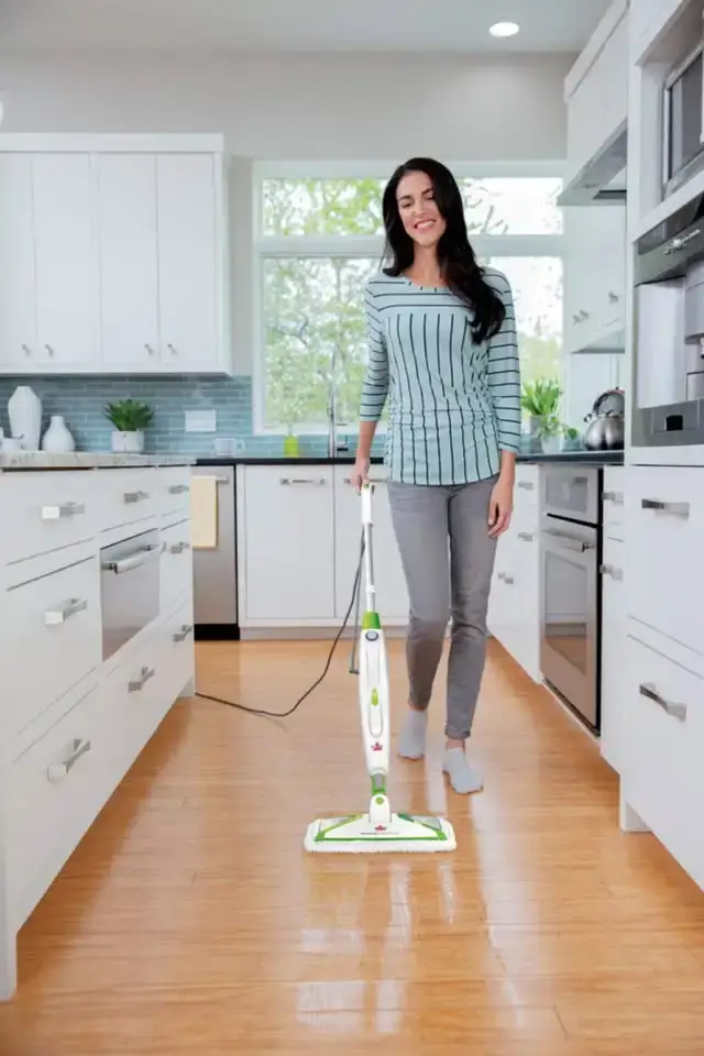 BISSELL PowerFresh 2-in-1 Hard Floor Steam Mop Corded Cleaner - photo 4