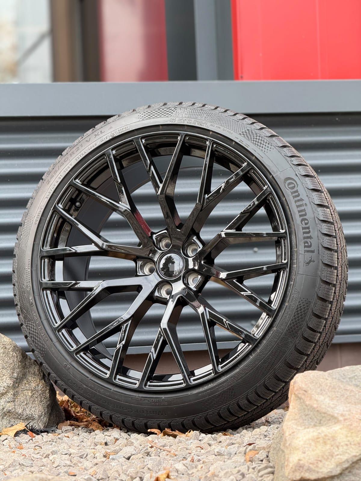 NEW 21"Audi RS6/RS7/Bentley(5x112)+245/40/R21 Continental Snows - photo 3