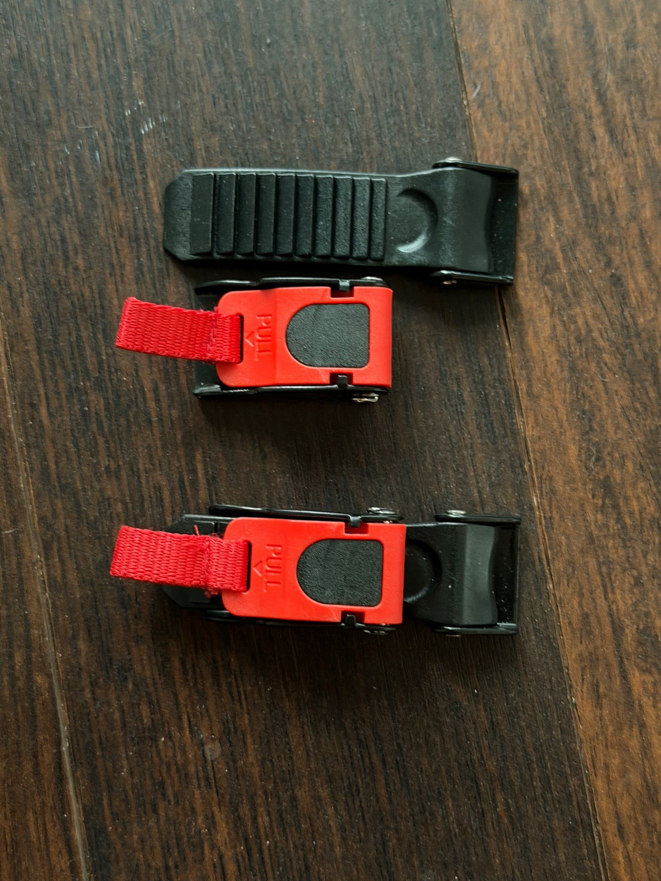 Motorcycle Helmet Quick Release Chin Strap Buckle Kit — Pair