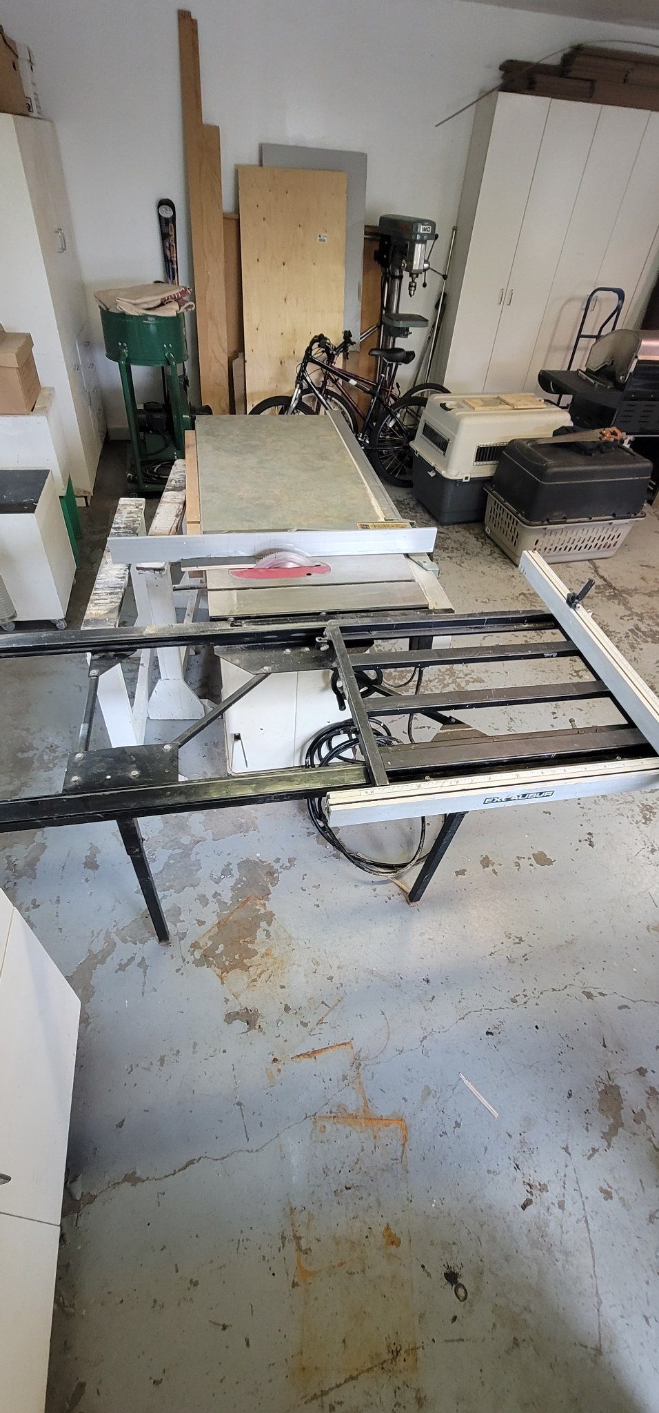 Delta Unisaw 10" Cabinet Saw — Unifence + Excalibur Slide Table - photo 3
