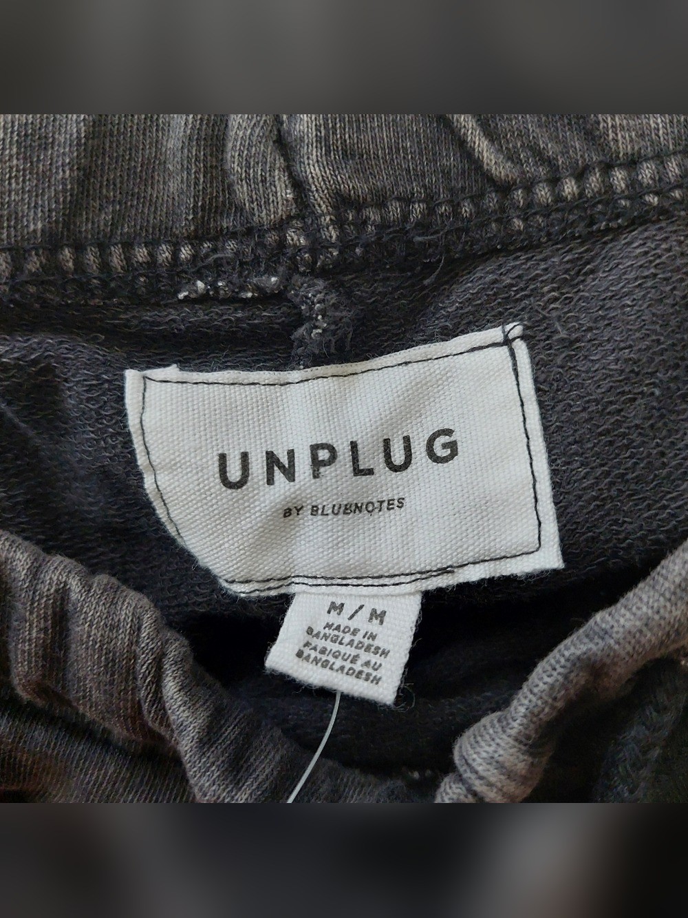 Unplug Charcoal Butterfly Jogger Sweatpants Womens M NWT - photo 5