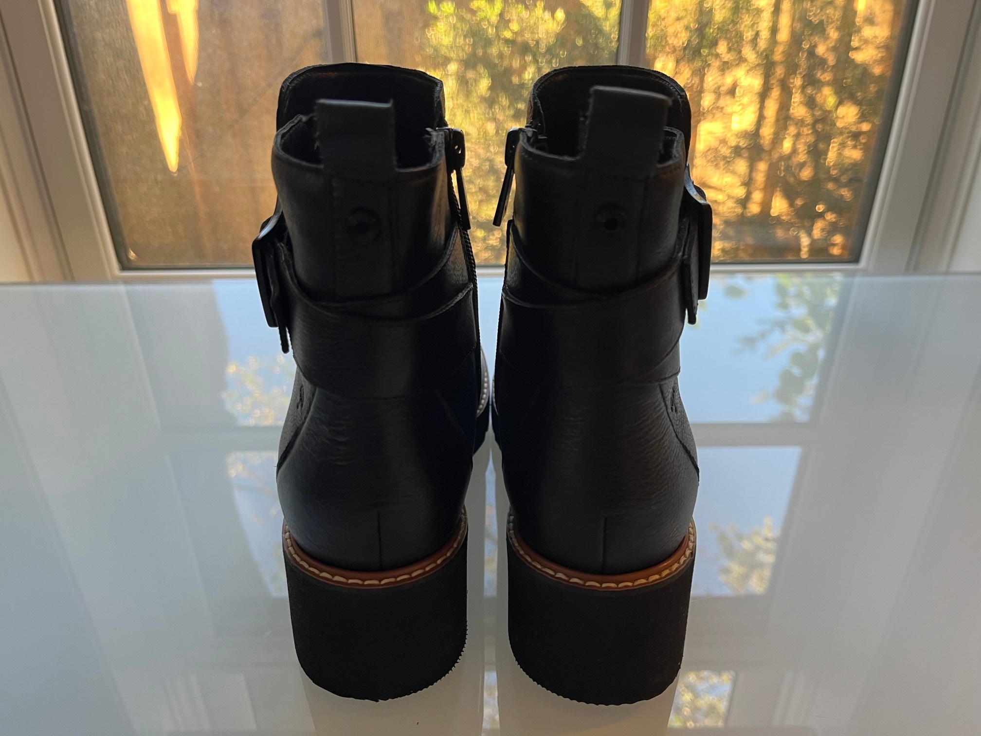 Naturalizer Darry Strap Ankle Boots, Black, Size 7½ - photo 4