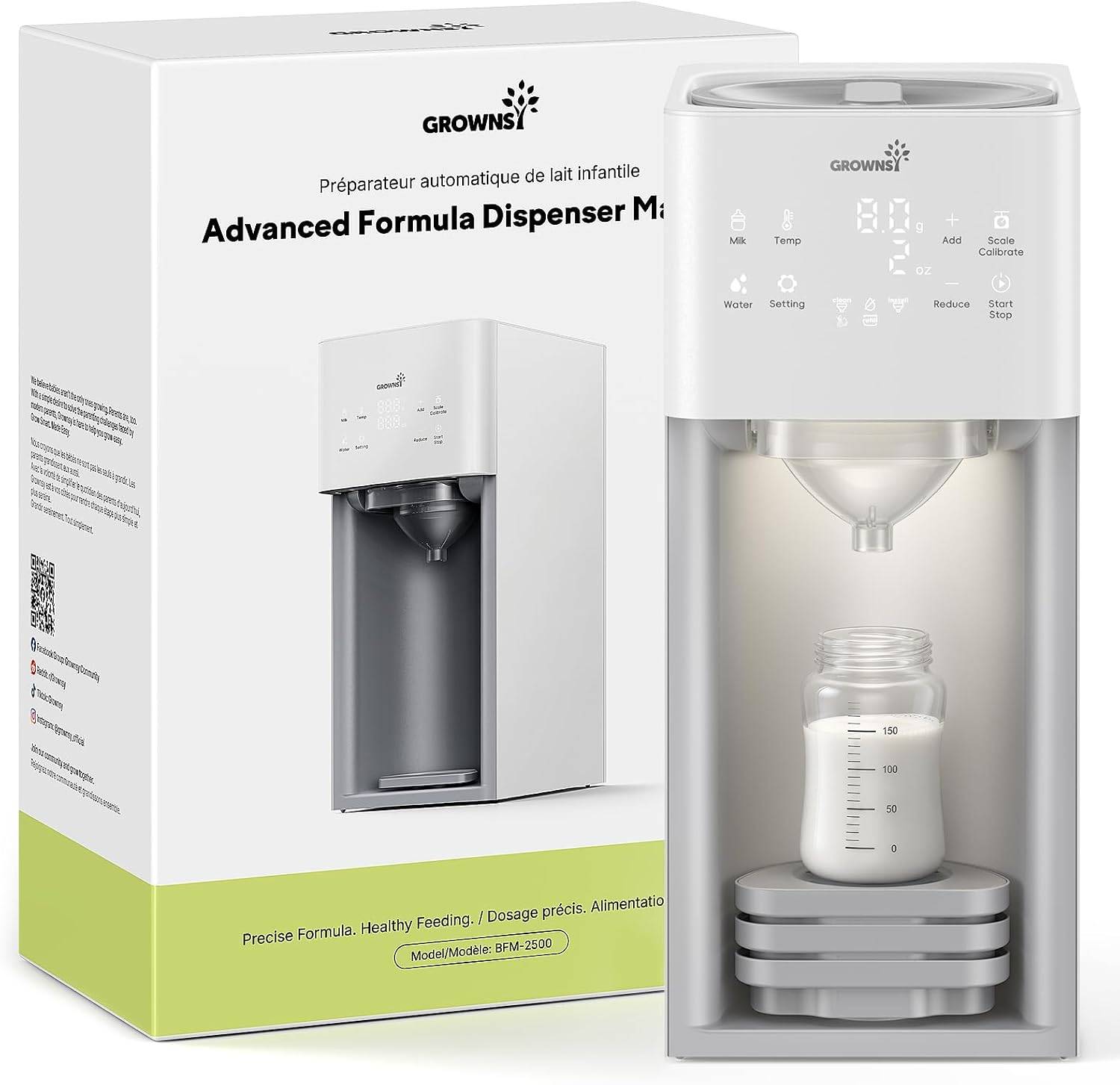 Baby Formula Dispenser, Ultra-Precise Automatic Formula Maker