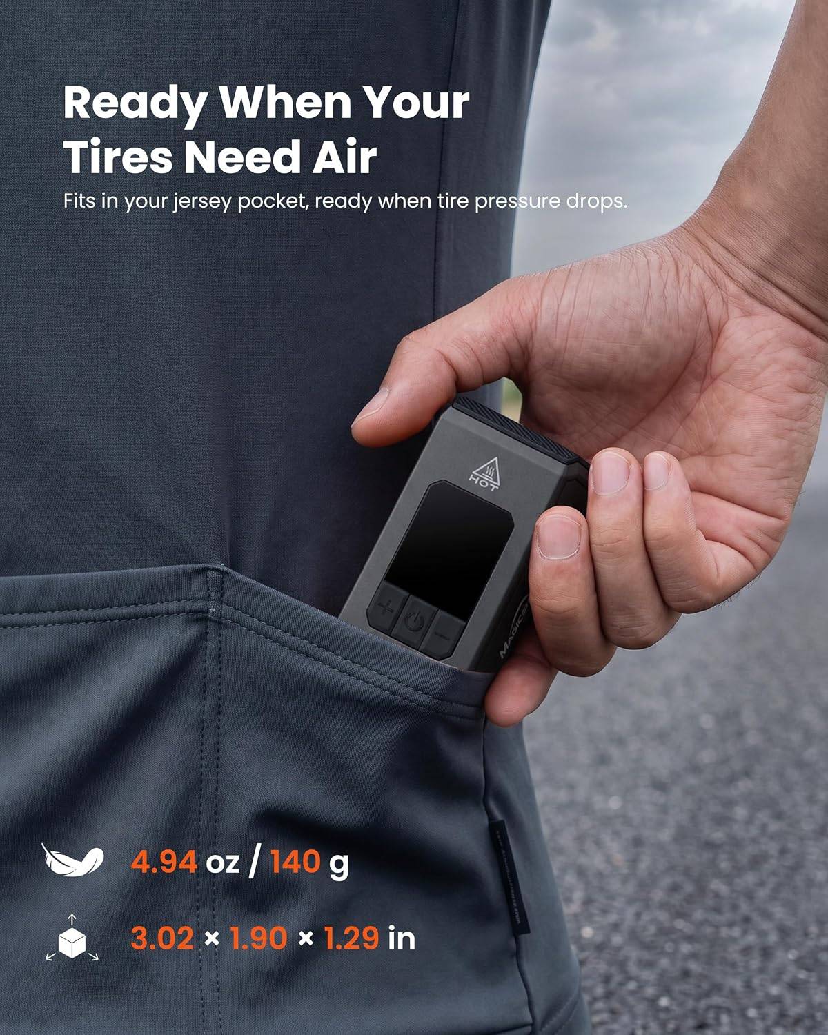 Mini Electric Bike Tire Inflator - photo 4