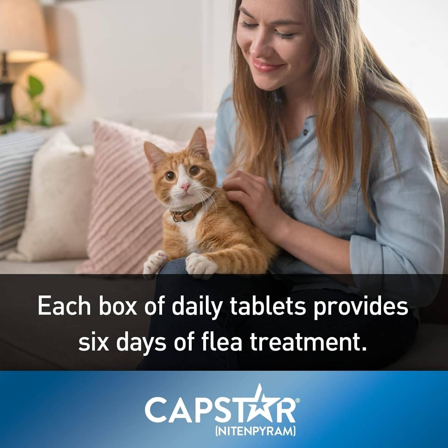 Capstar Flea Treatment Small Dogs & Cats 1–11kg – 6 Pack - photo 5