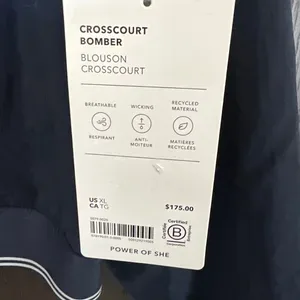Athleta Crosscourt Bomber Jacket - XL🇨🇦 - photo 3